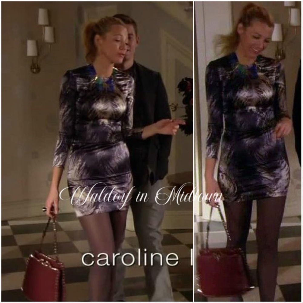 ASO SERENA VAN DER WOODSEN ALEXANDER MCQUEEN DRESS - IT40/US4 - Picture 3 of 10